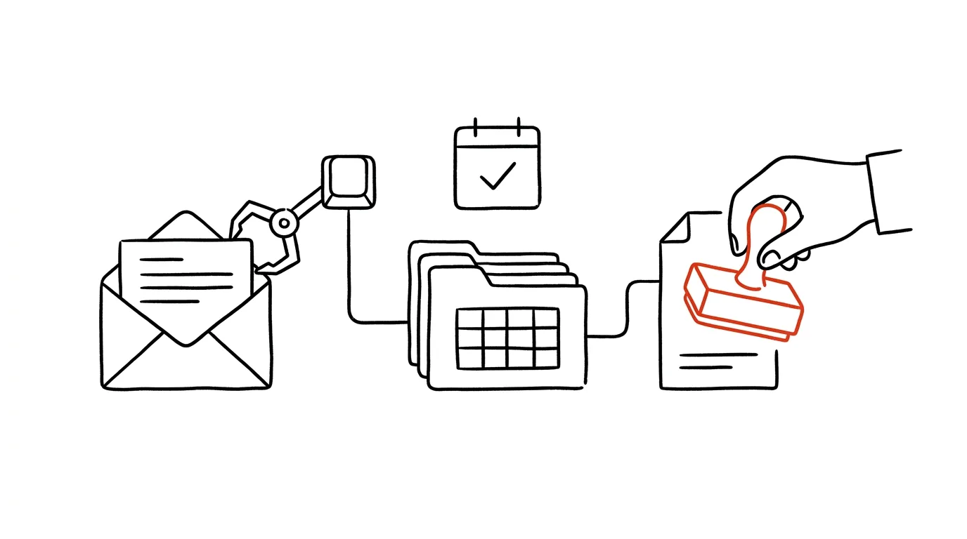 Illustration for: AI and automation: let the work work for you