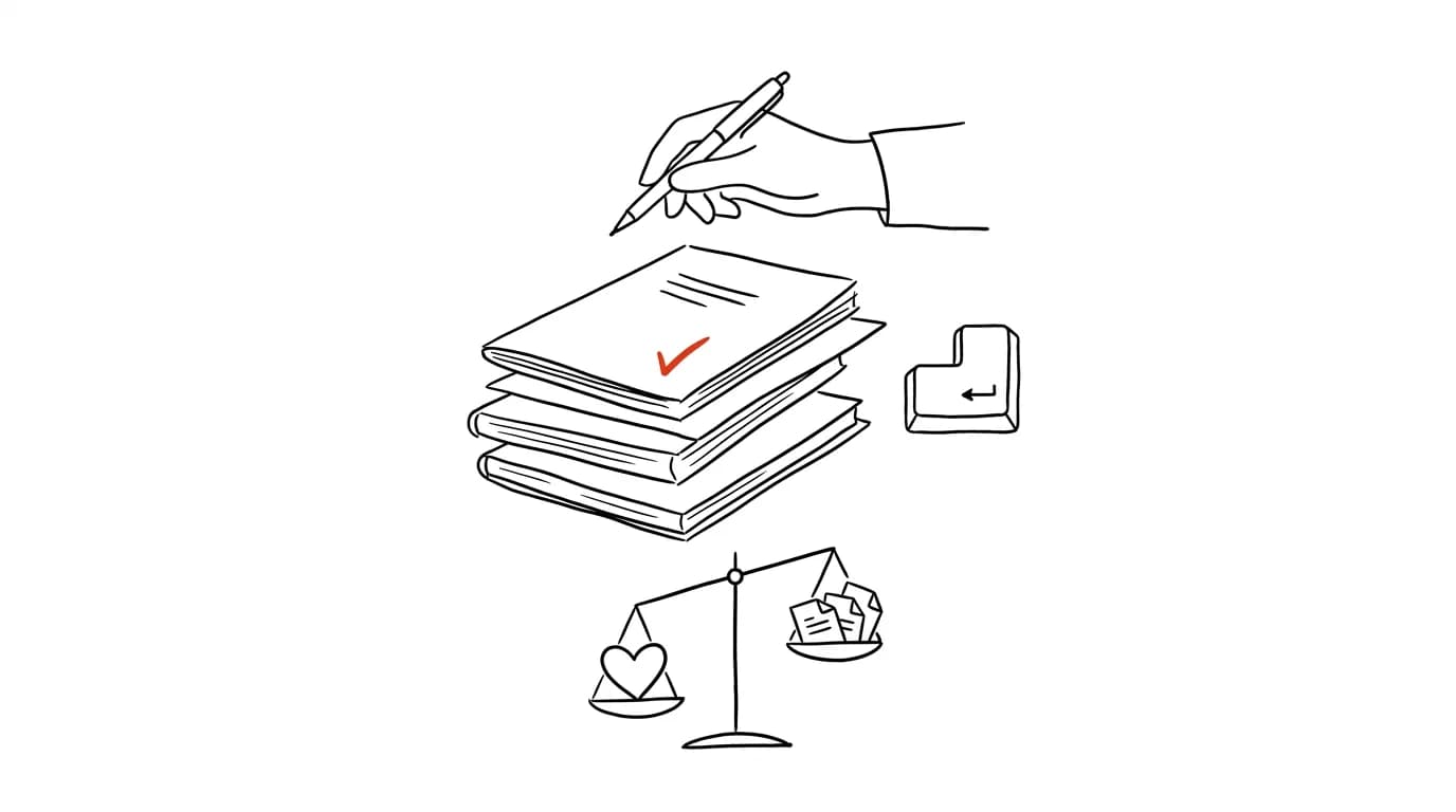 Illustration for: Grading without burnout: how to mark work so it means something