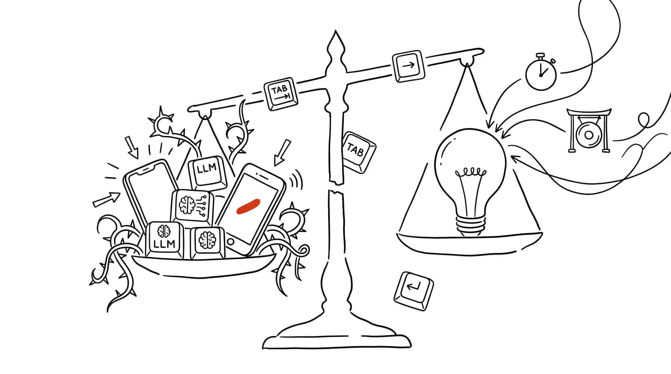 Illustration for: Attention in the classroom in the age of phones