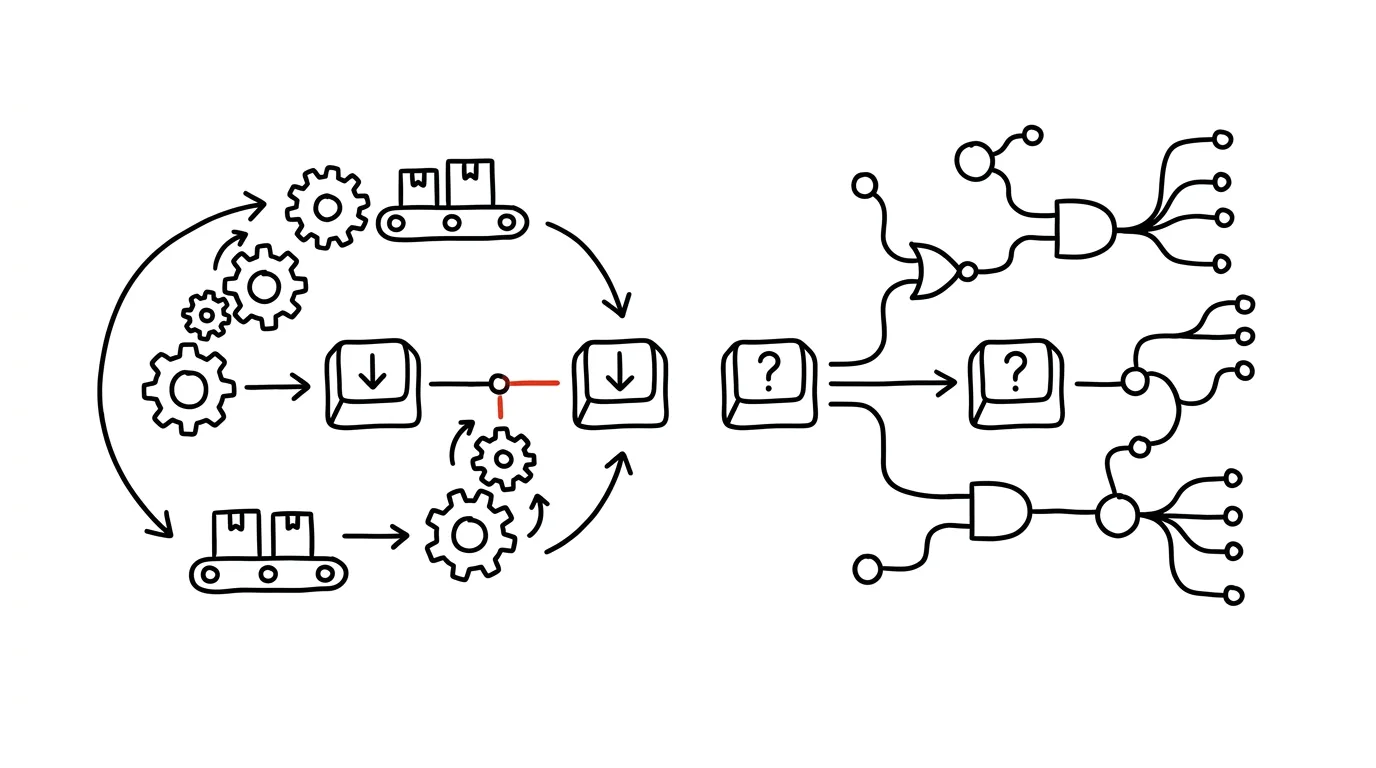 Illustration for: Routines and agents: from “let me ask” to “it just runs”