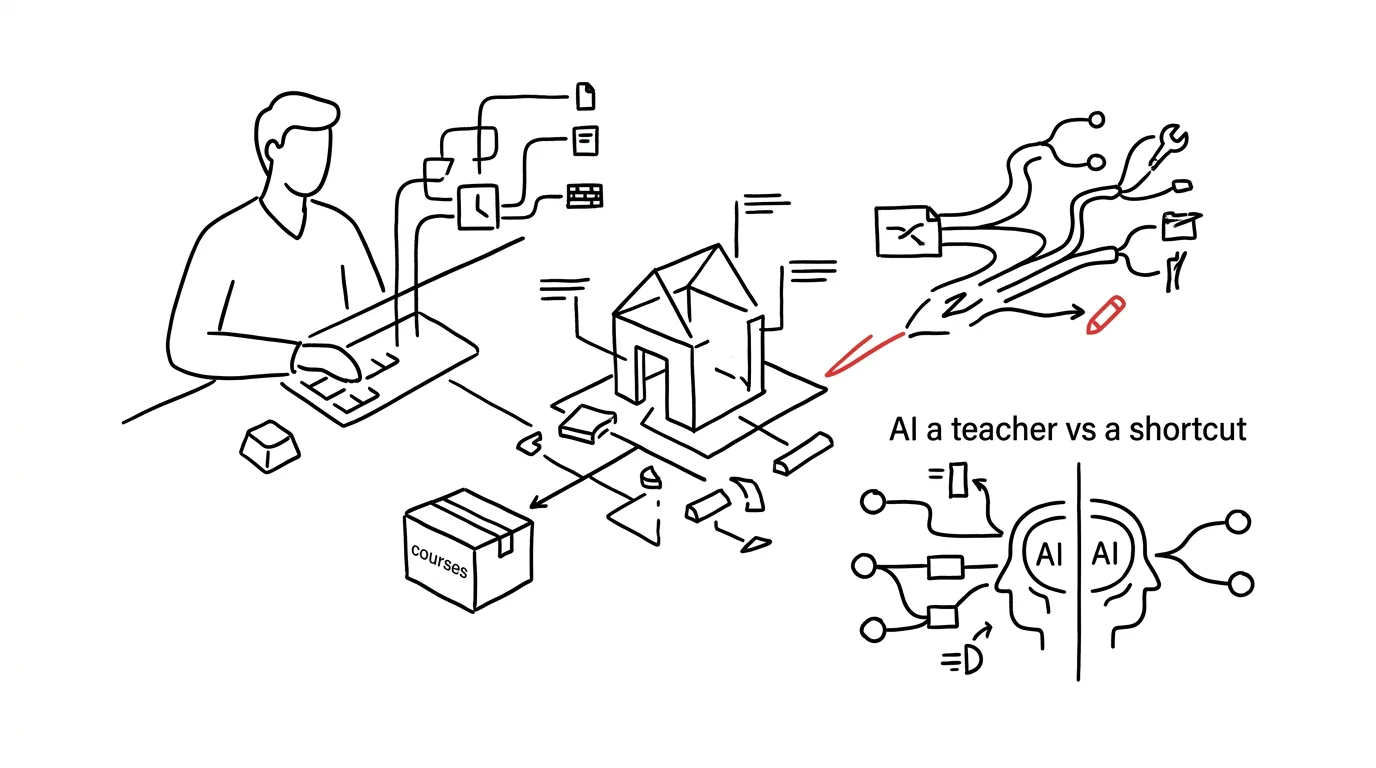 Illustration for: Adult learning: how to learn alongside a job