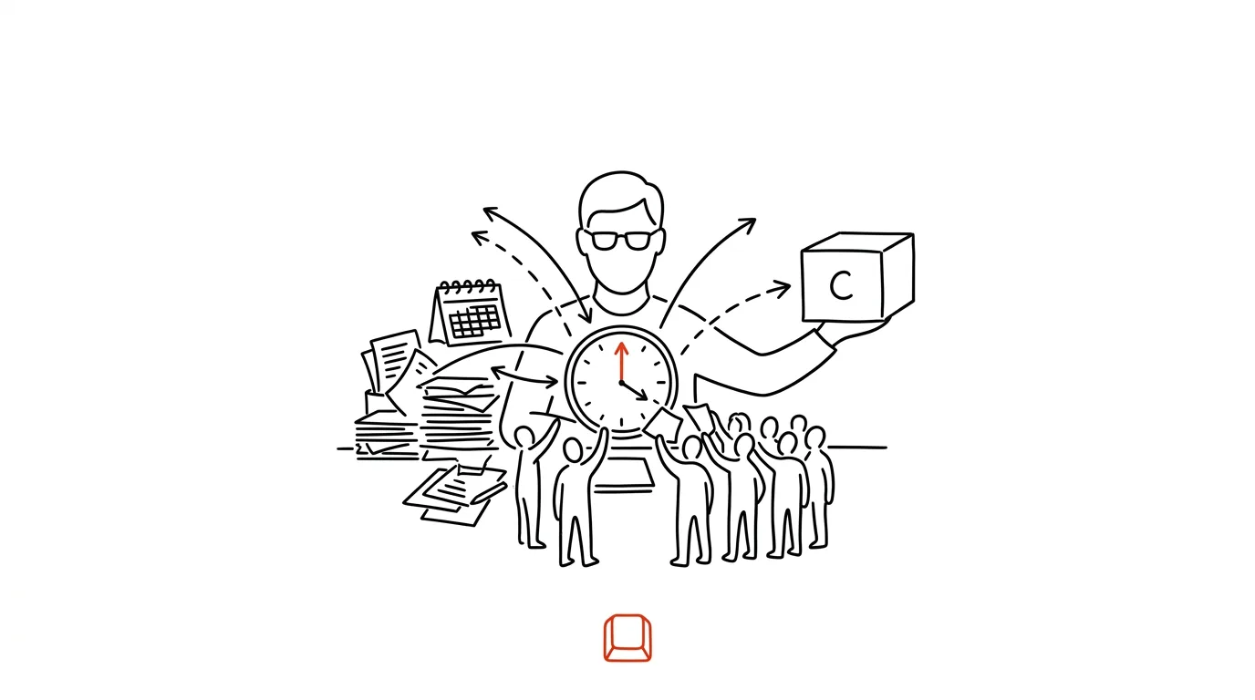 Illustration for: Leading people: delegating, trust, and a manager's time