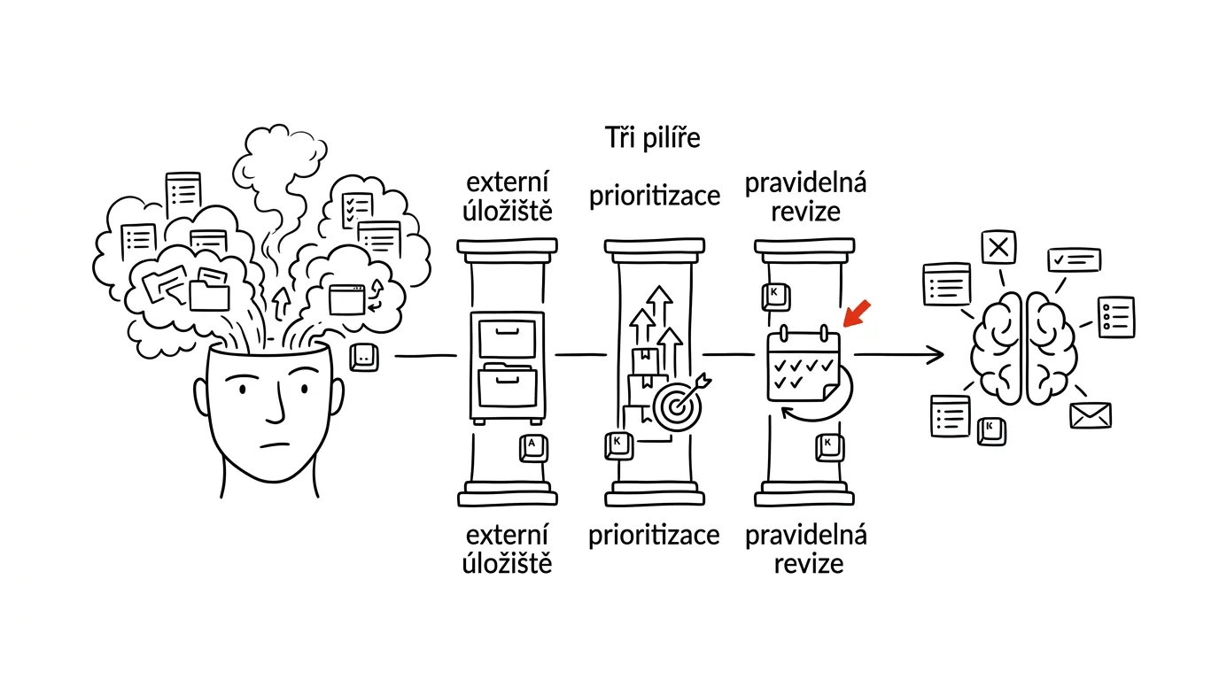 Illustration for: Core systems: inbox, priorities, review