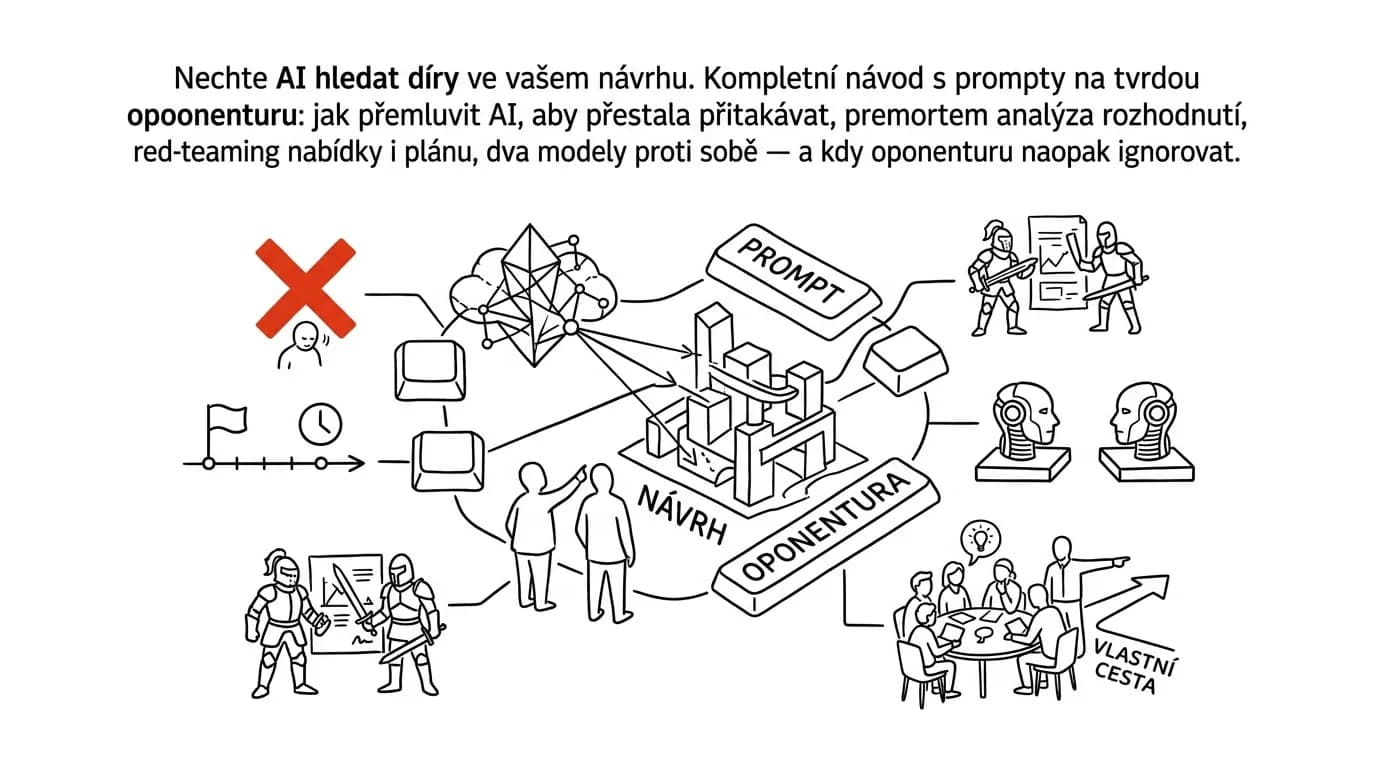 Illustration for: Let AI find the holes in your proposal