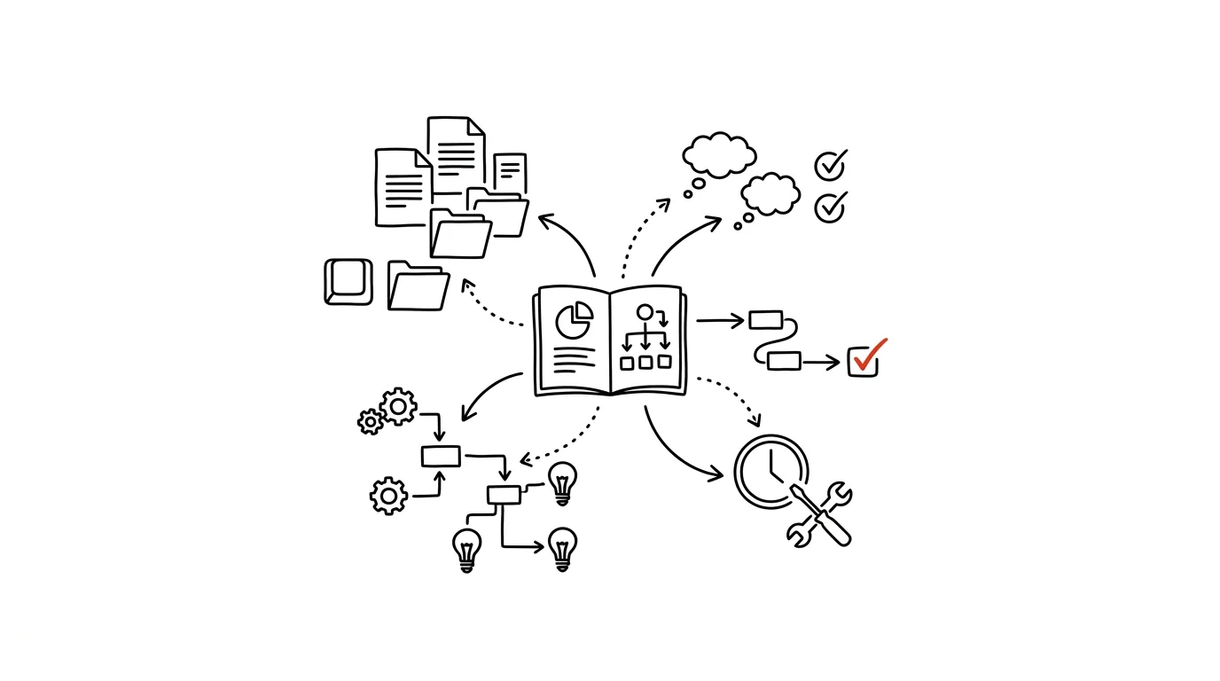 Illustration for: Projects in AI: upload context once, not every time