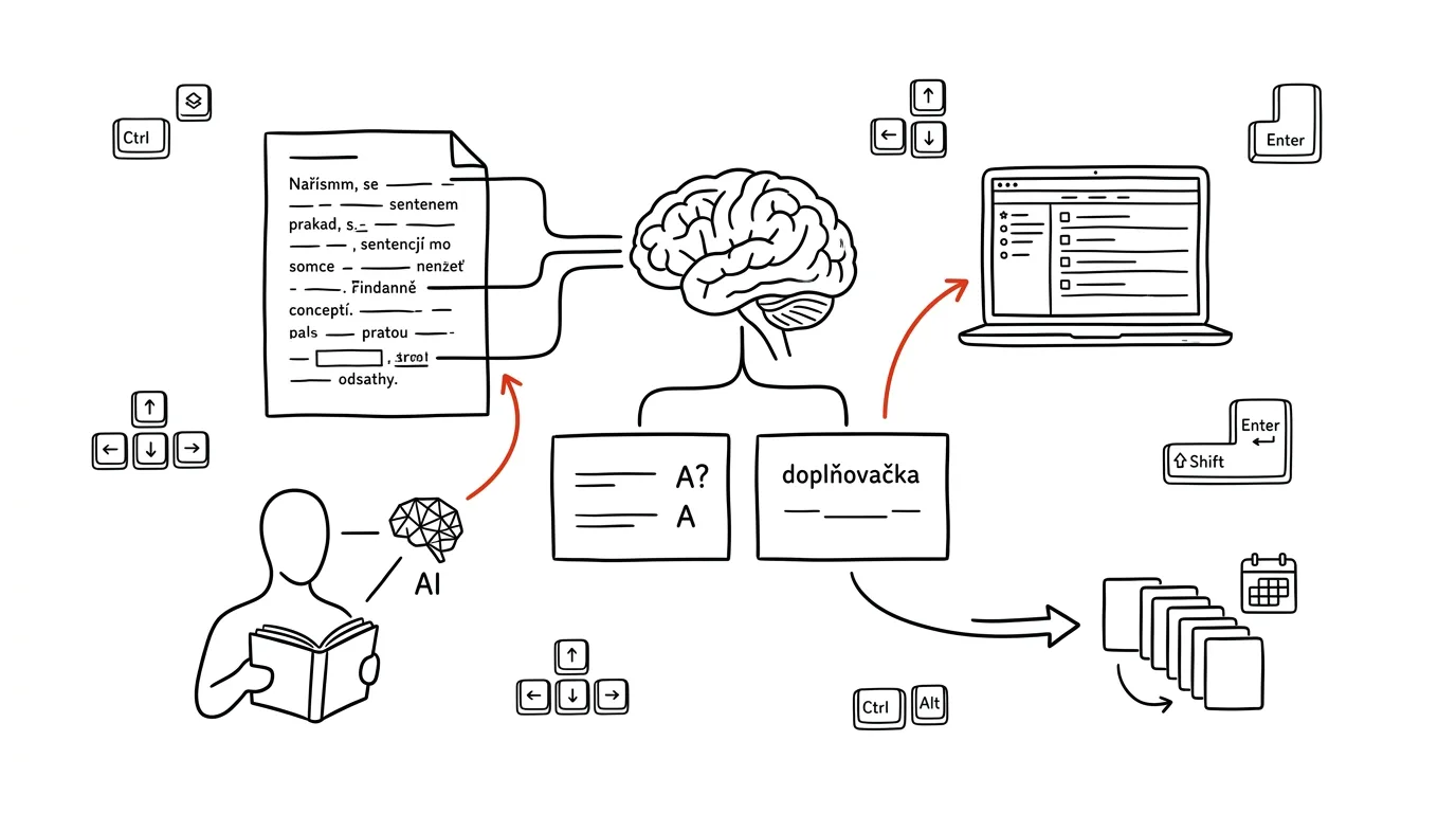 Illustration for: Flashcards and Review: Anki + AI at Full Power