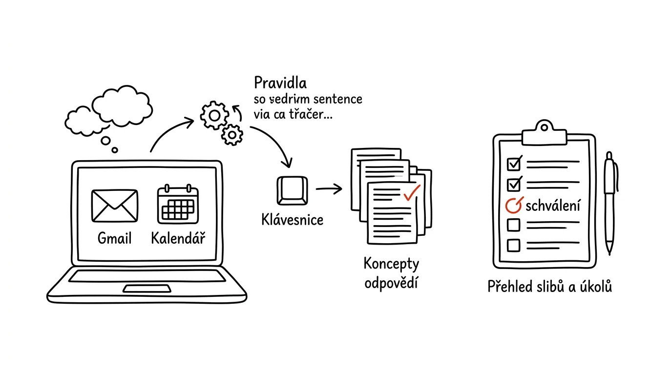 Illustration for: Routines in Claude: mail sorts itself and drafts get written before you arrive