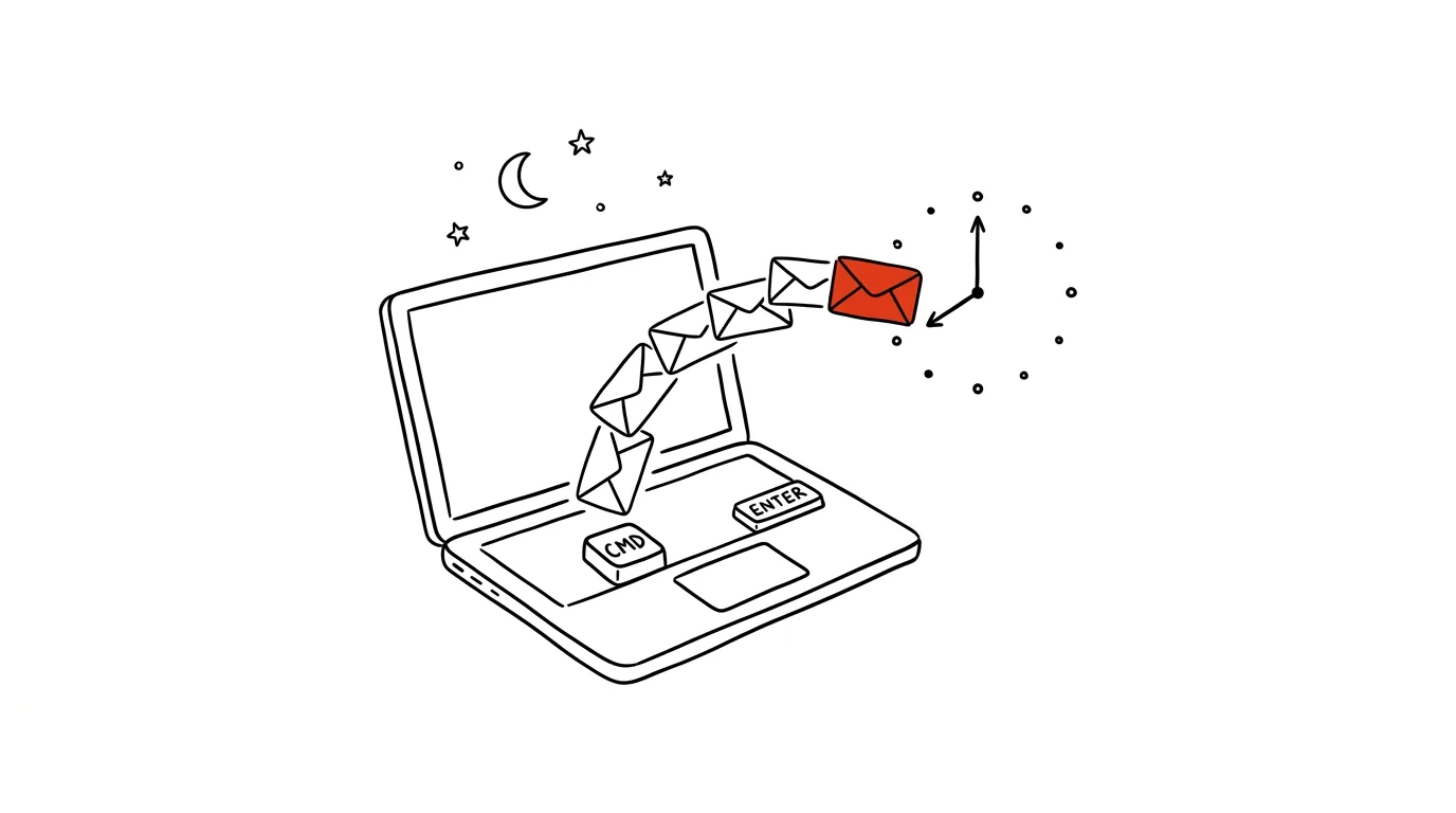 Illustration for: Schedule your email to send at the right time