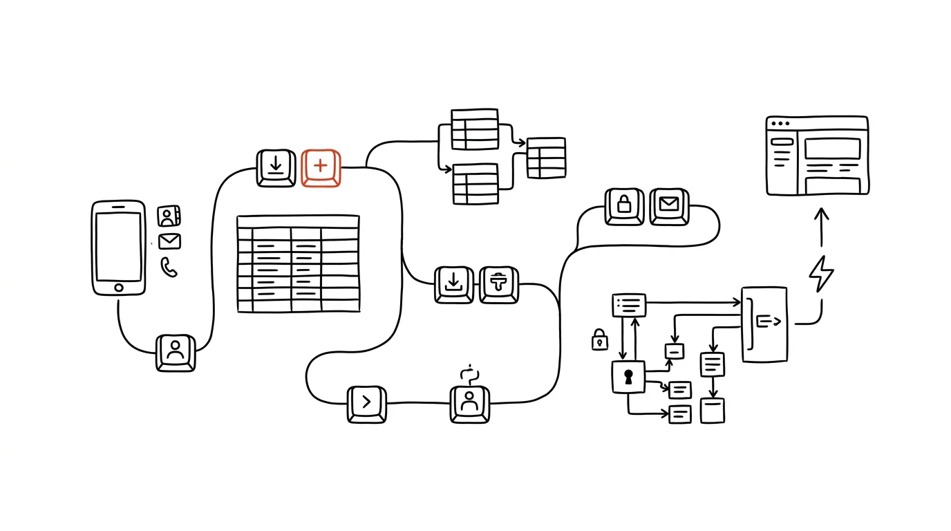 Illustration for: An internal CRM with Supabase: a detailed guide from data to deployment