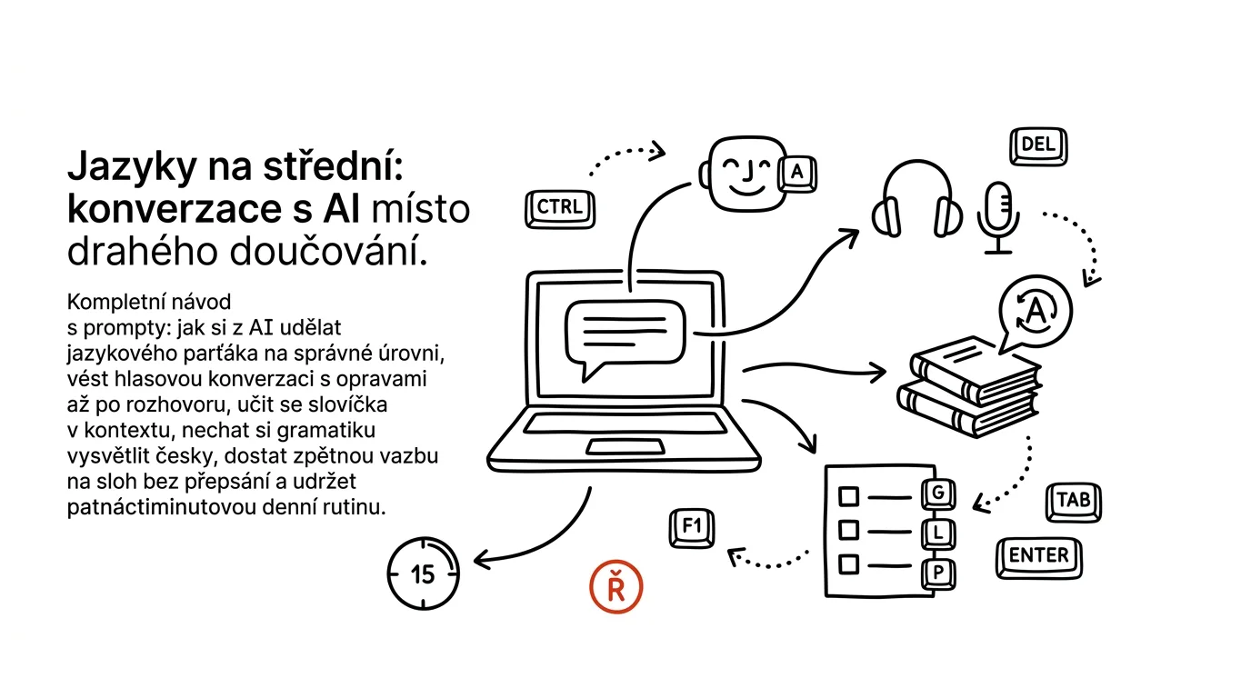 Illustration for: Foreign Languages in High School: Conversation with AI Instead of Expensive Tutoring