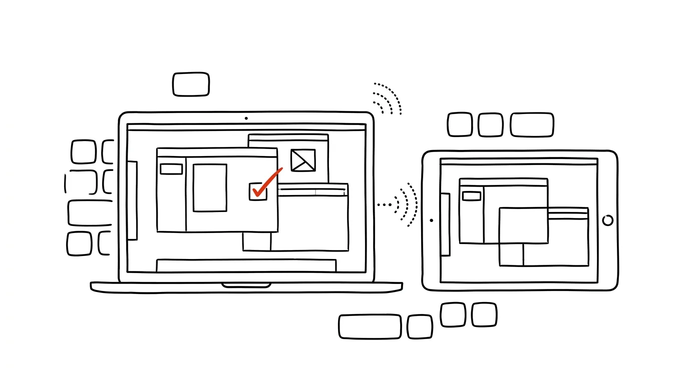 Illustration for: Sidecar: turn an iPad into a second monitor for your Mac, no cable