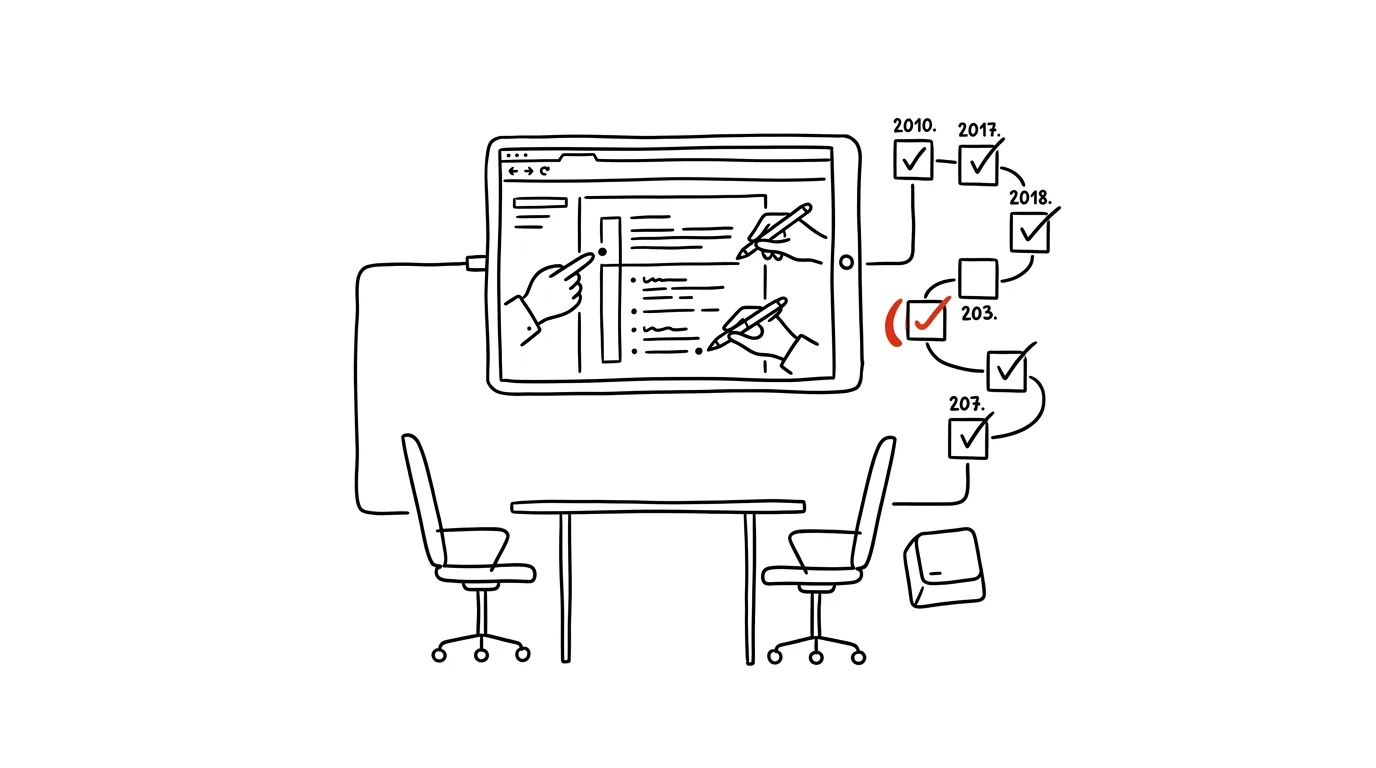 Illustration for: 1:1s with a standing document