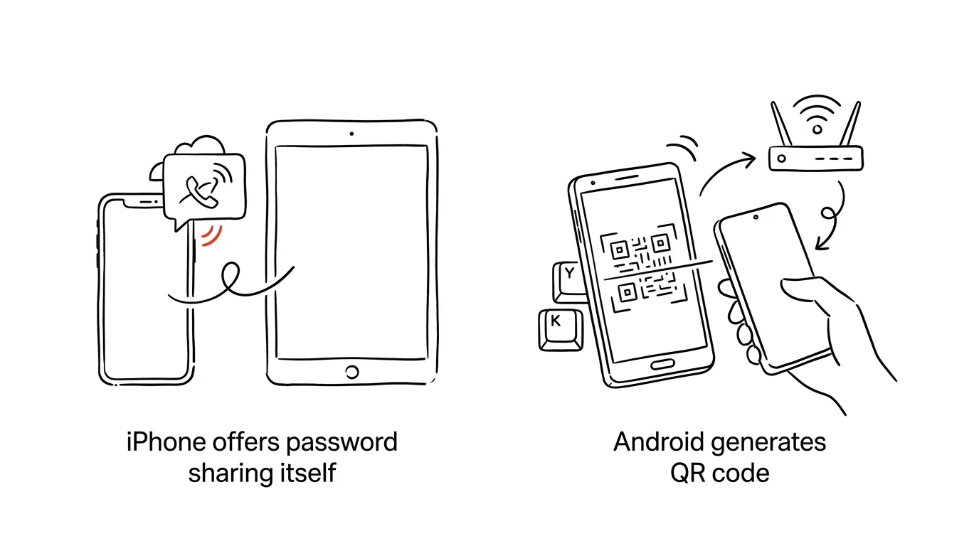 Illustration for: Share your Wi-Fi password without reading it out loud