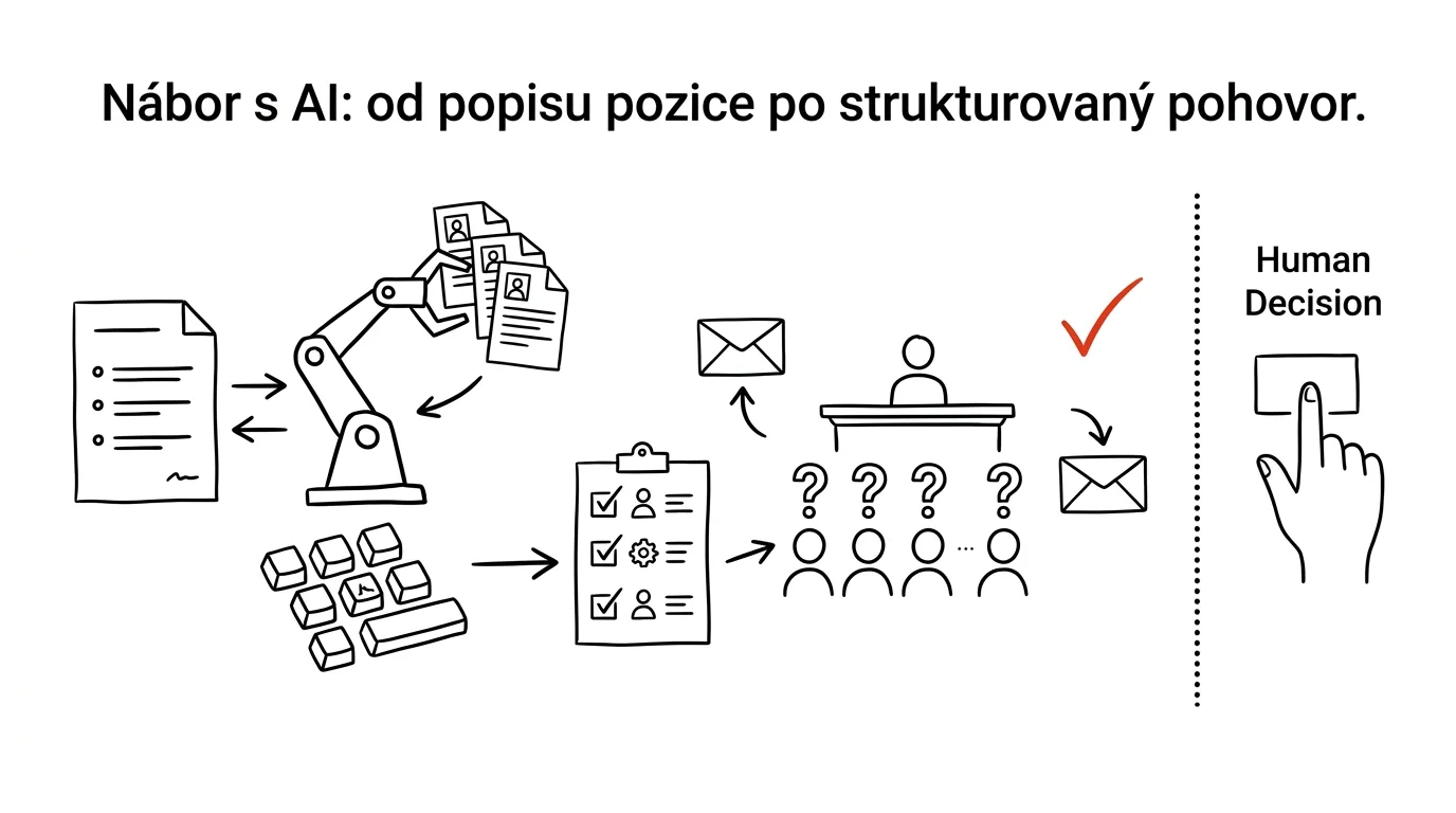 Illustration for: Hiring with AI: from job description to structured interview