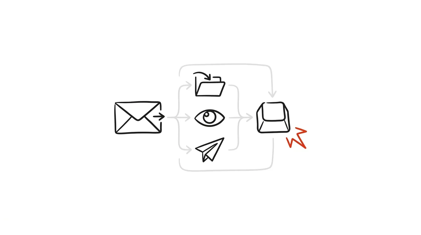 Illustration for: Quick Steps in Outlook: three actions in one click