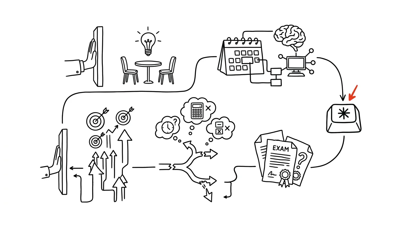 Illustration for: Entrance Exams with AI: A Plan, Practice, and Mistake Analysis