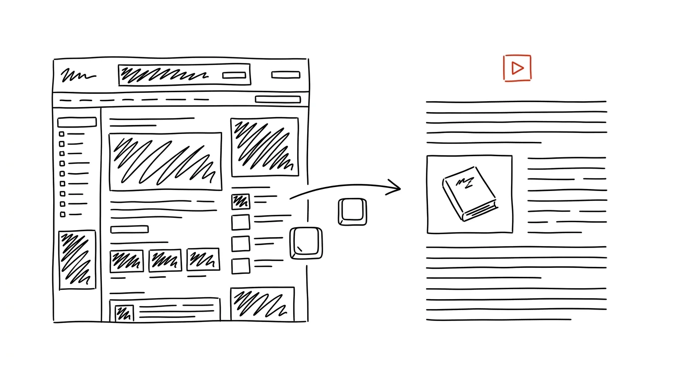 Illustration for: Reader mode: an article without ads or popup banners