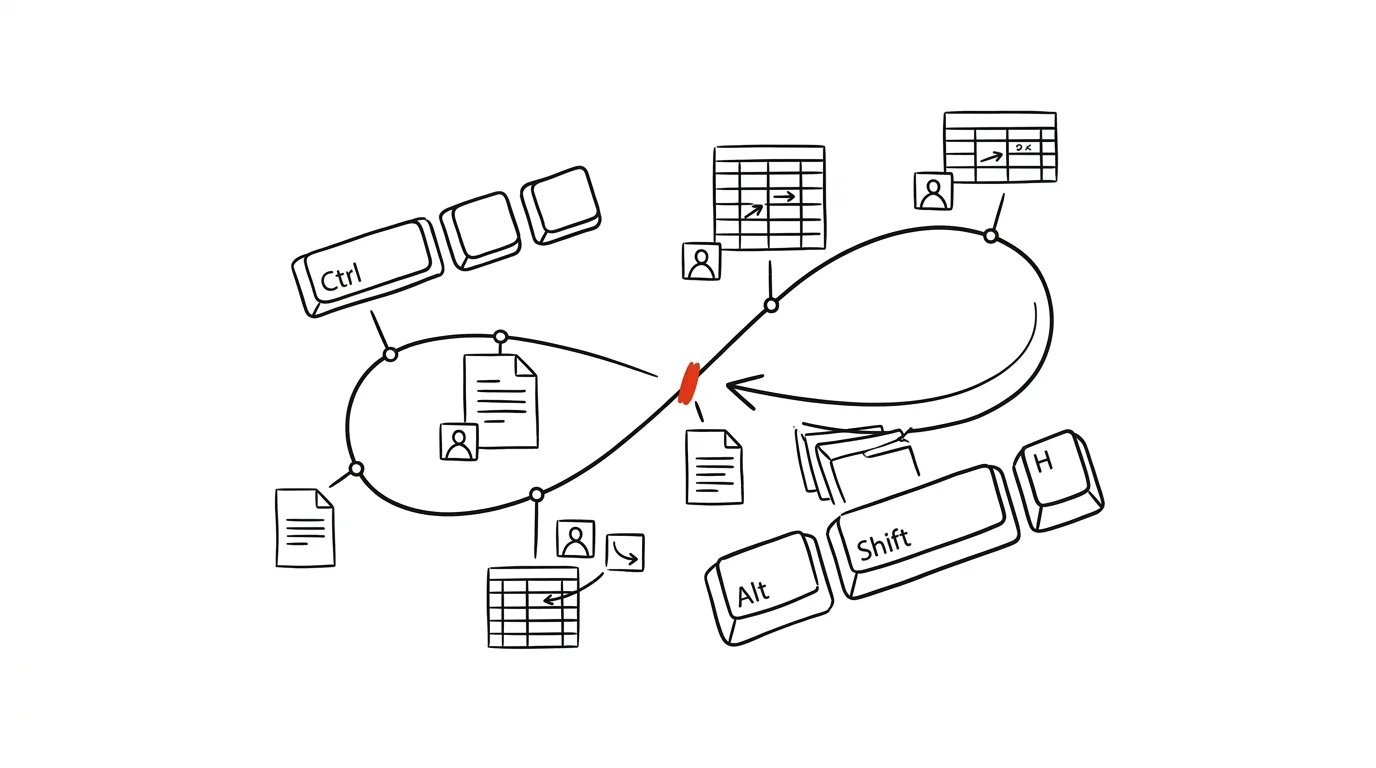 Illustration for: Version history: who changed what, and when