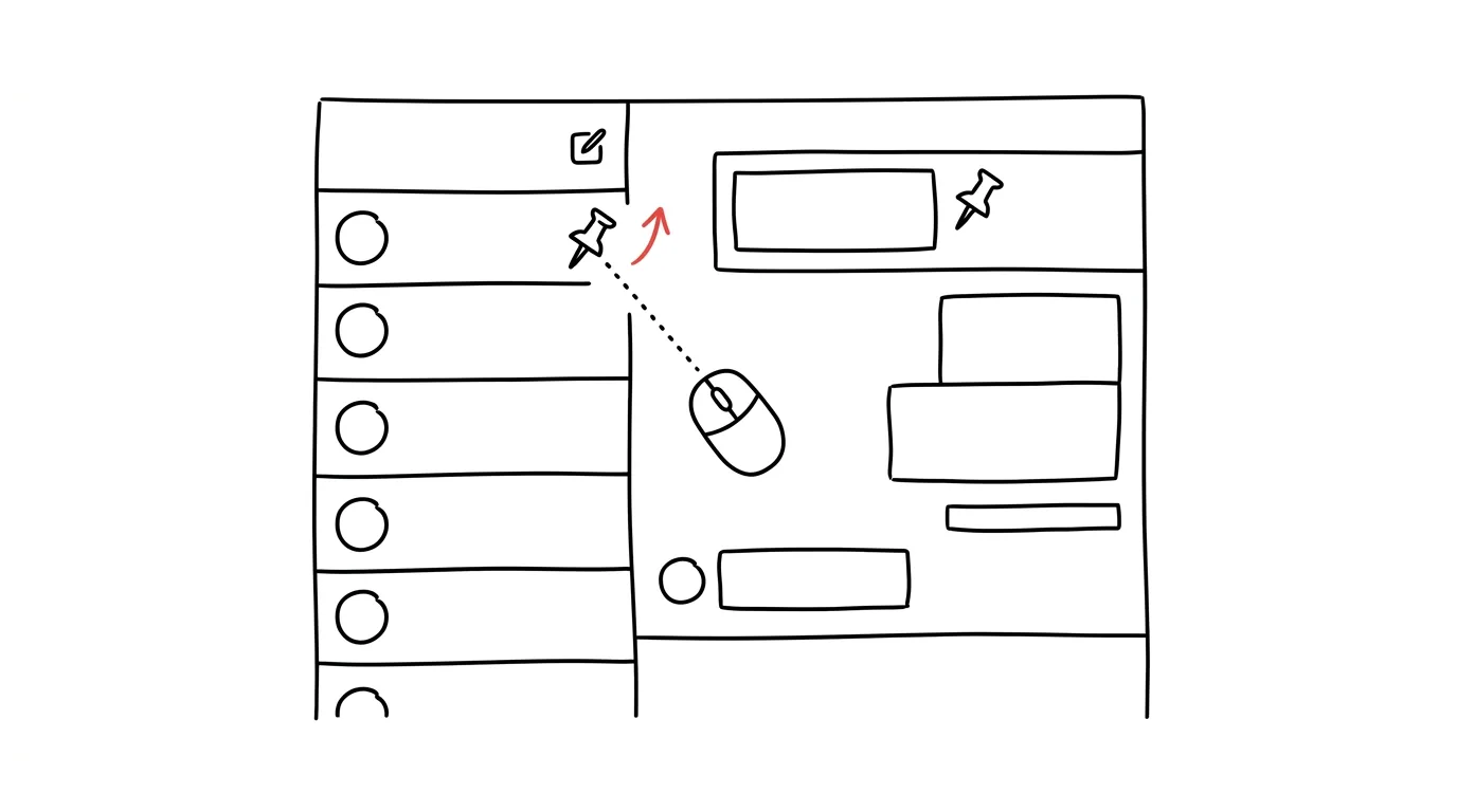 Illustration for: Pinning in Teams: important chats stay on top, key messages above the conversation