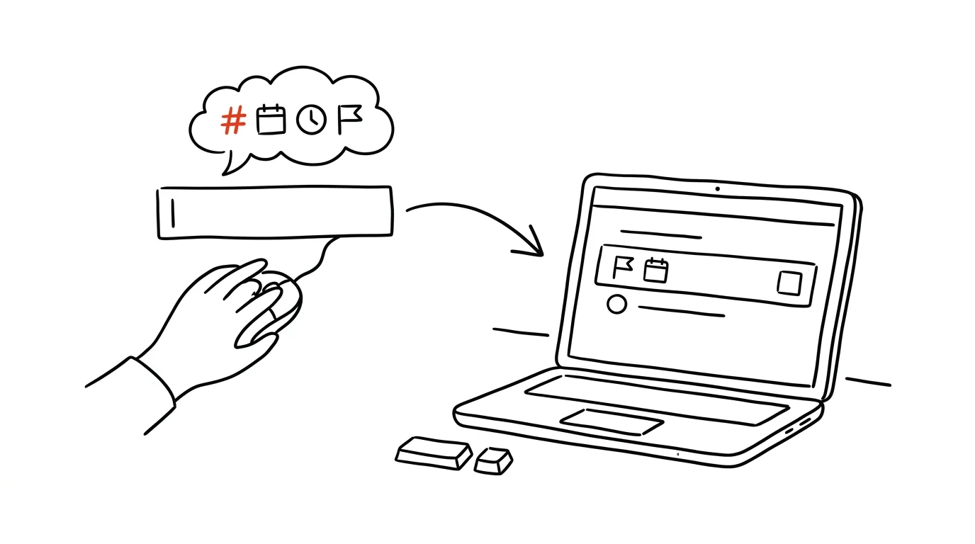 Illustration for: Todoist: add a task in a single sentence