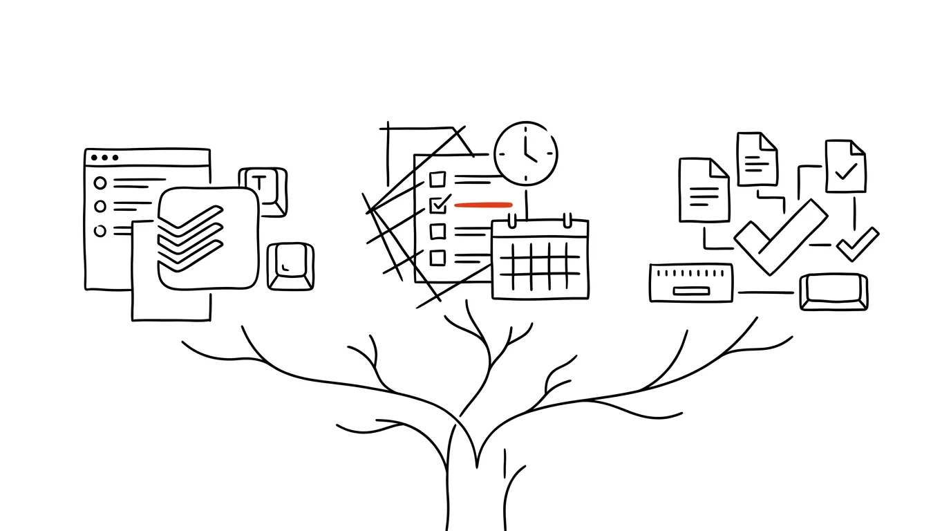 Illustration for: Todoist vs. TickTick vs. Microsoft To Do: Which Task Manager Actually Sticks