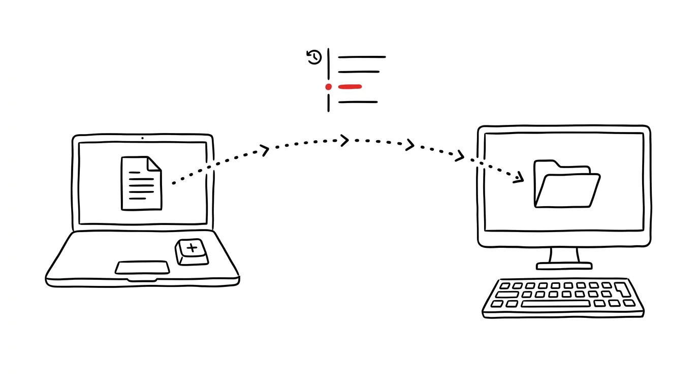 Illustration for: Clipboard sync across computers