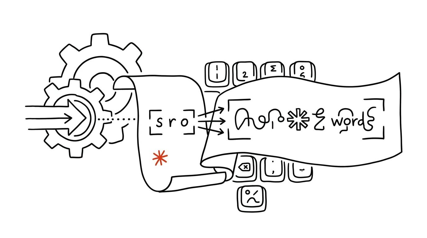 Illustration for: AutoCorrect as a shortcut dictionary: long names from three letters