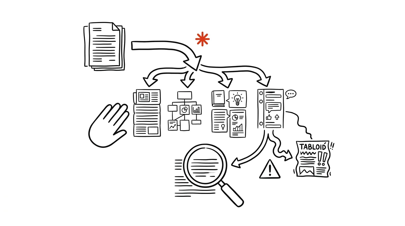 Illustration for: Change a text's tone without losing facts